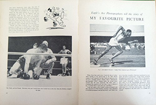 Vintage 1955 The Eagle Sports Annual No. 4 Hardback Book