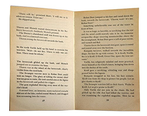 Dr Doctor Who And The Power Of Kroll Target Paperback Novel First Impression 1980 By Terrance Dicks