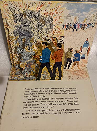 Vintage 1977 Star Trek Pop-Up Trillions Of Trilligs Hardback Book