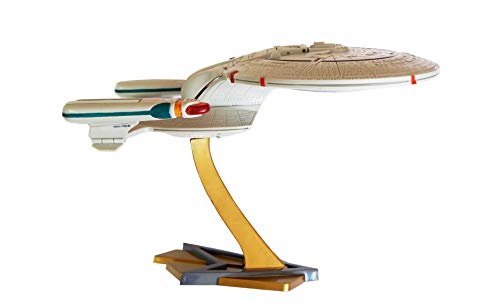 Vintage 1996 Playmates Star Trek The Next Generation Collectors Edition Transwarping Starship USS Enterprise NCC-1701D Model - Former Shop Counter Display Item