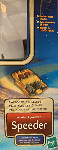 Vintage 2002 Star Wars Attack Of The Clones Anakin Skywalkers Speeder Vehicle