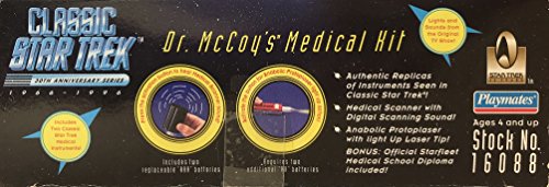 Vintage 1996 Playmates Star Trek The Original Series - Classic Dr McCoy's Medical Kit - Brand New Factory Sealed Shop Stock Room Find