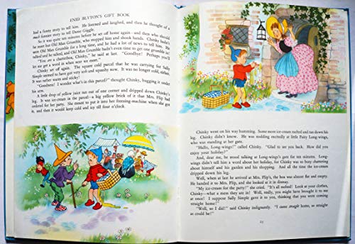 Vintage 1966 A Blyton Tulip Book - Enid Blyton - The Wheel That Ran Away Hardback