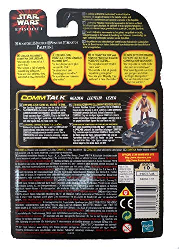 Vintage 1999 Star Wars Episode 1 The Phantom Menace Senator Palpatine Action Figure - Brand New Factory Sealed Shop Stock Room Find