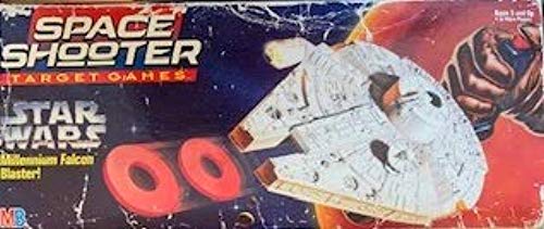 Vintage Milton Bradley 1996 Star Wars Electronic Millennium Falcon Blaster Space Shooter Target Game