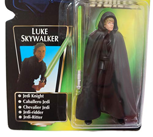 1996 Star Wars The Power Of The Force Luke Skywalker Jedi Knight Action Figure - Brand New Factory Sealed Shop Stock Room Find