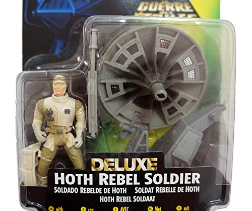 Vintage 1996 Star Wars The Power Of The Force Deluxe Hoth Rebel Soldier Action Figure - Brand New Factory Sealed Shop Stock Room Find