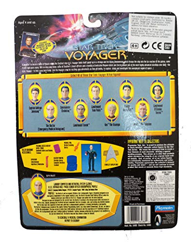 Vintage 1995 Playmates Star Trek Voyager The Doctor Emergency Medical Hologram Action Figure - Brand New Factory Sealed Shop Stock Room Find