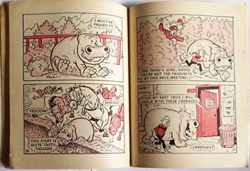 Vintage Rare The Dandy Comic Library No. 7 - Harry and His Hippo in Hunting The Giant Cabbage 1983 by D C Thomson & Co …