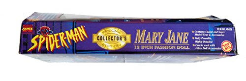 Vintage 1995 Marvel Comics Spiderman Special Collectors Edition Mary Jane 12 Inch Fashion Doll - Brand New Factory Sealed Shop Stock Room Find