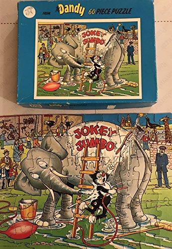 Vintage 1979 The Dandy 60 Piece Fully Interlocking Jigsaw Puzzle Korkys Jumbo Jet 100% Complete In The Original Box - Ultra Rare …