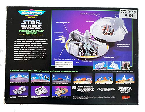 Star Wars Vintage 1994 A New Hope Micro Machines The Death Star Deluxe Action Play Set Ultra Rare Shop Stock Room Find …
