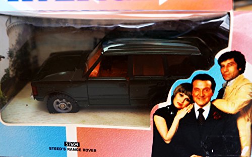 Vintage 2000 The New Avengers Corgi Original Steed's Range Rover 1:36 Scale Die Cast Replica with White Metal Hand Painted John Steed Figure - Brand New Shop Stock Room Find