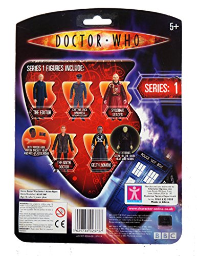 Vintage 2008 Dr Doctor Who Captain Jack Harkness Highly Detailed Poseable Action Figure - Brand New Factory Sealed Shop Stock Room Find