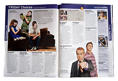 Radio Times Doctor Who Front Cover 30th March to 5th Of April 2013 - Who's That Girl - Featuring Matt Smith As The Doctor Who And Jenna Louise Coleman As Clara Osward In The Brand New Series Of