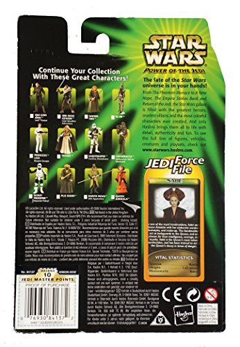 Vintage 2000 Star Wars Power Of The Jedi Collection 2 Sabe The Queens Decoy Action Figure - Brand New Factory Sealed Shop Stock Room Find