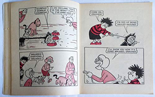 Vintage 1984 The Beano Comic Library No. 43 - Dennis & Gnasher In Gnasher - Doggie Dunce 1984 By D C Thomson & Co