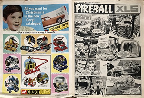 Vintage Ultra Rare Series 1 TV21 Comic Magazine Universe Edition Issue No. 152 16th December 2067 ( 1967 ) …