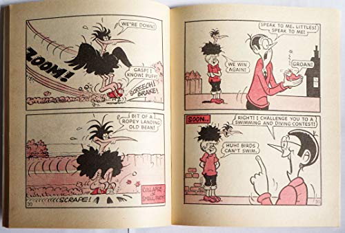 Vintage 1984 The Dandy Comic Library No. 25 - The Burrd In The Olympeck Games By D C Thomson & Co