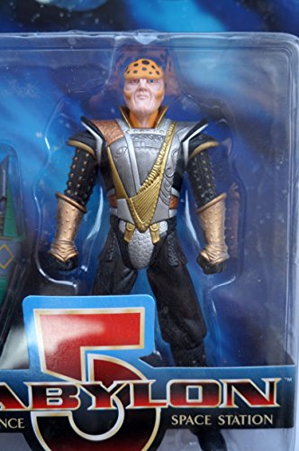 Vintage 1997 Babylon 5 Earth Alliance Space Station - Ambassador G'Kar Action Figure With Narn Fighter - Brand New Factory Sealed Shop Stock Room Find