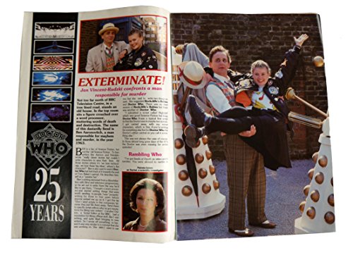 Vintage Starburst Magazine Issue Number 123 November 1988 Doctor Who Front Cover - Ex Shop Stock
