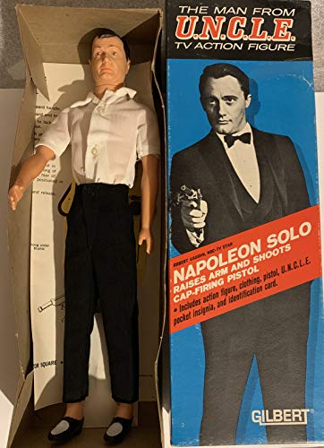 The Man From Uncle Vintage 1965 A.C Gilbert Napoleon Solo TV Action Figure Mint In Box - Shop Stock Room Find …