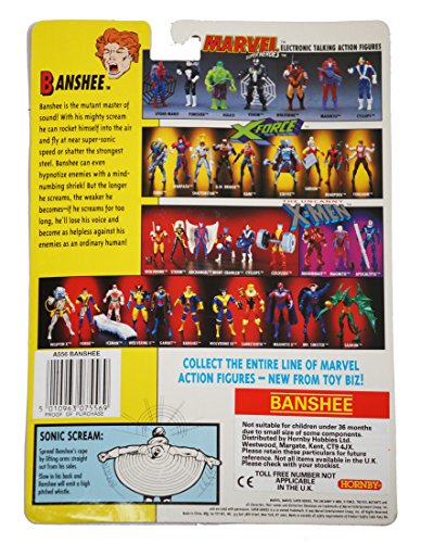 The Uncanny X-men BANSHEE Action Figure from the Comics series …