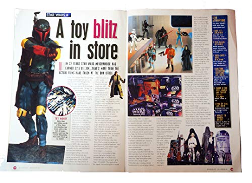 Vintage 1999 Sunday Mirror Special Collectors Edition Magazine Star Wars Episode One The Phantom Menace Part Two - Ex Shop Stock