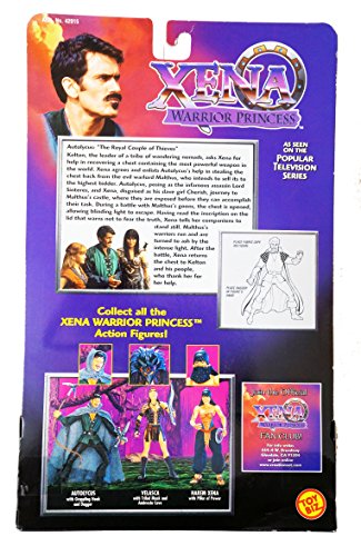 Vintage 1998 Xena Warrior Princess King Of Thieves Autolycus Action Figure - Brand New Factory Sealed Shop Stock Room Find.