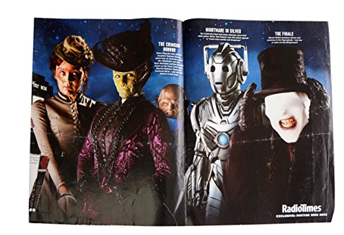 Radio Times Doctor Who Front Cover 30th March to 5th Of April 2013 - Who's That Girl - Featuring Matt Smith As The Doctor Who And Jenna Louise Coleman As Clara Osward In The Brand New Series Of