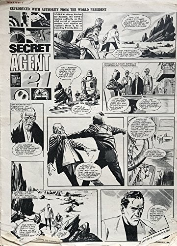 Vintage Ultra Rare Series 1 TV21 Comic Magazine Universe Edition Issue No. 149 25th November 2067 ( 1967 ) …