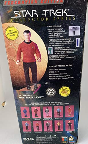 Playmates Toys Star Trek Collector Series Lt. Commander Montgomery Scott 9 Inch Action Figure …