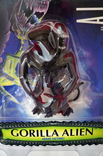 Vintage 1996 Aliens Gorilla Alien Action Figure With Victim Grabbing Action - Brand New Factory Sealed Shop Stock Room Find.