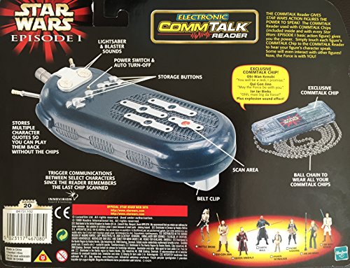 Vintage 1999 Star Wars Episode 1 Electronic Comm Talk Reader - Factory Sealed Shop Stock Room Find.