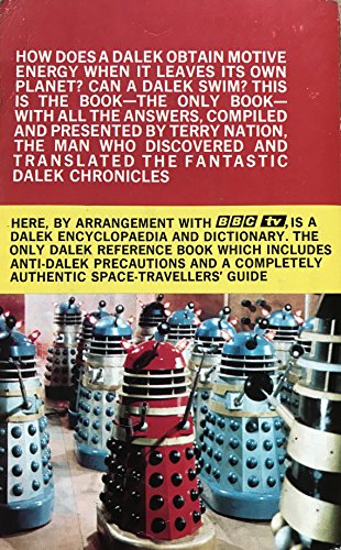 Vintage 1965 The Dalek Pocketbook And Space Travellers Guide Paperback Book