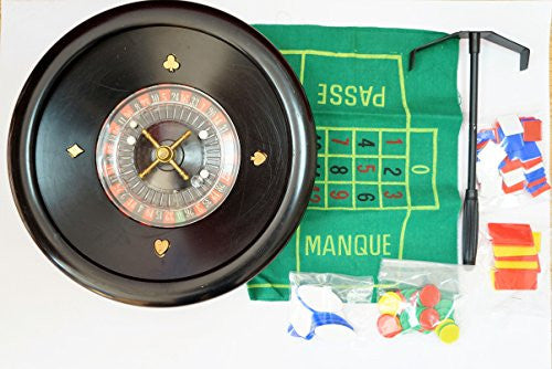 Vintage 1950's / 1960's Kursaal Roulette Baden - Baden Game In The Original Box - Includes Table Cloth, Roulette Wheel, Chips, Balls & Rake …