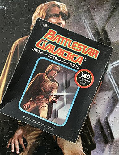 Battlestar Galactica Vintage 1978 Parker Brothers 140 Large Piece Jigsaw Puzzle Number 109 Starbuck The Hero Complete In The Original Box …