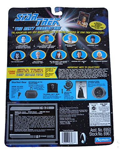 Star Trek The Next Generation Collector Series 7th Season Lwaxana Troi Action Figure