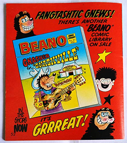 Vintage Rare The Beano Comic Library No. 52 - Baby Face Finlayson in Triple Trouble 1984 by D C Thomson & Co …
