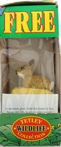 Vintage Tetley Tea Wildlife Collection Set Of Three Figures Including Puffin, Rabbit & Dear All Mint In Boxes …