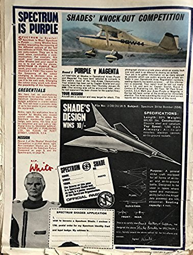 Vintage Ultra Rare Series 1 TV21 Comic Magazine Purple Edition Issue No. 157 20th January 2068 ( 1968 ) …