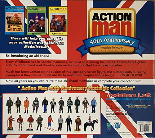 Vintage Action Man 40th Anniversary Nostalgic Collection Famous Football Clubs - Manchester United - Includes Action Man & Manchester United Football Kit Box Set Factory Sealed - Shop Stock Room Find …