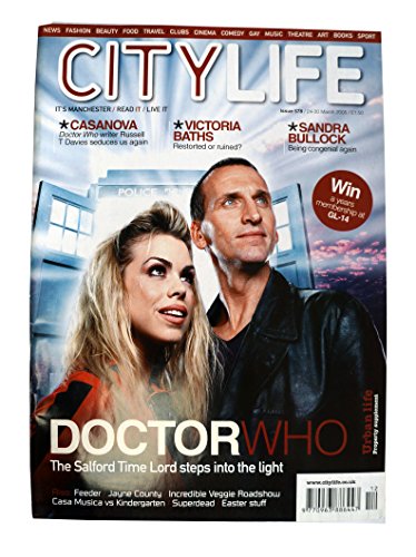 City Life Magazine Issue Number 578 24th March to 30 March 2005 Dr Doctor Who - Look Who's Back - The Salford Time Lord Steps Into The Light …