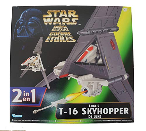 Vintage 1996 Star Wars Power Of The Force Luke Skywalkers T-16 Skyhopper Deluxe Space Vehicle Replica
