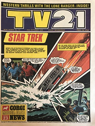 Vintage Ultra Rare TV21 Comic Magazine Issue No. 57 24th October 1970 …
