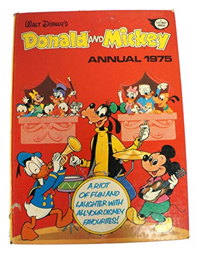Vintage Walt Disney's Donald And Mickey Mouse Annual 1975 – Midas