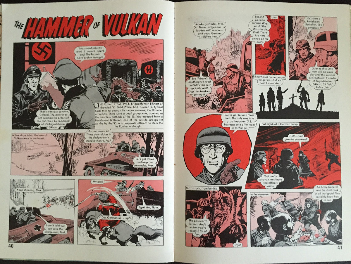 Vintage DC Thompson 1981 - The Hotspur Annual 1982 - Ex Shop Stock