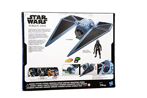 Star Wars Rogue One Tie Striker Fighter With Tie Fighter Pilot Action Figure - Brand New Factory Sealed Shop Stock Room Find