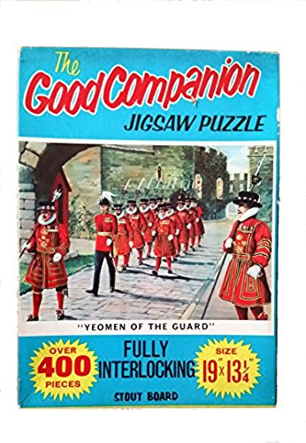 Vintage 1960's The Good Companion Jigsaw Puzzle 400 Piece Fully Interlocking Jigsaw Puzzle Number 106 Yeoman Of The Guard 100% Complete In The Original Box …