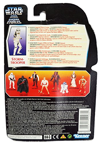 Vintage 1995 Star Wars The The Power Of The Force Red Card Stormtrooper Action Figure - Brand New Factory Sealed Shop Stock Room Find